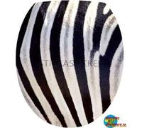 Sticker Autocollant Abattant WC Zebre 35x42cm réf 339