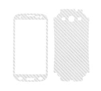 Sticker Autocollant Aspect Carbone 3d Skin Pour Galaxy S3 Doré