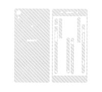 Sticker Autocollant Aspect Carbone 3d Skin Pour Sony Xperia Z2 Violet