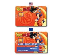 Sticker Autocollant Carte Bancaire - Geek Dragon Ball Z - COPPIA - Démarquez-vous en personnalisant votre Carte Bancaire à petit prix - Fabrication Française (Format US)