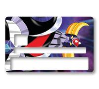 Sticker Autocollant Carte Bancaire - Geek Goldorak 4 - COPPIA - Démarquez-vous en personnalisant votre Carte Bancaire à petit prix - Fabrication Française (Europe)