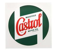 Sticker autocollant Castrol diamètre 8cm