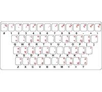 Sticker Autocollant Clavier Thai thailandais Alphabet Lettre Ordinateur