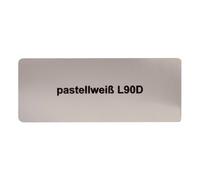 Sticker autocollant couleur "pastellweiß L90D" pour Volkswagen Coccinelle