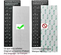 Sticker Autocollant - La Caverne d'Eabani - AZERTY - PVC Rigide - Résistant à l'usure - 48 Touches