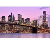 Sticker Autocollant Mural New York Pont de Brooklyn - SRPA0030 (204x130cm)