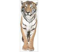 Sticker Autocollant Tigre Photo Réaliste 60x170cm Décoratif Intérieur/Extérieur pour Amis des Animaux - Idée Cadeau Originale