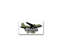 Sticker Autocollant - Transall C-160 Transport Avion Cargo Allemagne France Luftwaffe Transport Militaire Avion 13 x 7 cm # A2185