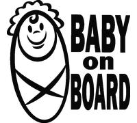 Sticker Baby on board bébé