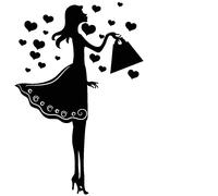 Sticker Ballade d'une femme amoureuse