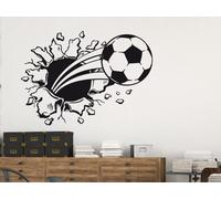 Sticker Ballon de Foot 3D - Nombreuses tailles et couleurs disponibles