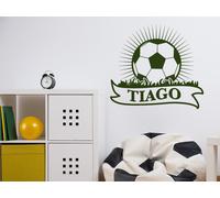 Sticker Ballon de Foot Personnalisé - Nombreuses tailles et couleurs disponibles
