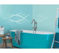 Sticker Banc de poissons - Nombreuses tailles et couleurs disponibles