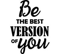Sticker Be the best version of you