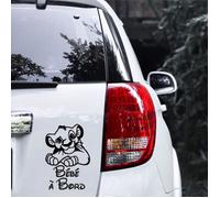 STICKER BEBE A BORD SIMBA J0117 Noir