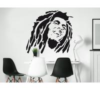 Sticker Bob Marley 2 - Nombreuses tailles et couleurs disponibles