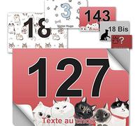 Sticker boite aux lettres - collection chat : À Personnaliser…