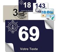 Sticker boite aux lettres - collection marine : À Personnaliser…