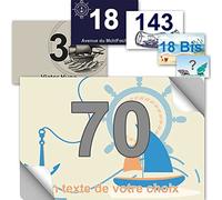 Sticker boite aux lettres - collection marine : À Personnaliser…