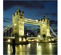 Sticker Boite aux lettres London Bridge 30X30cm SABAL0088 (3 stickers boite aux lettres)