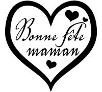 Sticker Bonne fête maman