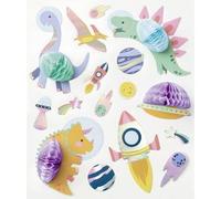 Sticker boule en papier DINO-MITE