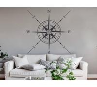 Sticker Boussole Rose des vents 2 - Nombreuses tailles et couleurs disponibles