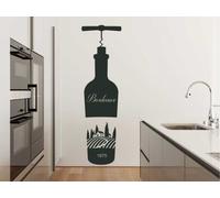 Sticker Bouteille de Vin Personnalisable - Nombreuses tailles et couleurs disponibles