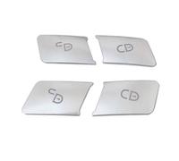 Sticker Bouton Auto Compatible Avec Benz Pour ML 2012 2013 2014 Pour GL 2013 2014 Boutons De Déverrouillage De Verrouillage De Porte Paillettes Décoration Couverture Autocollants Garniture