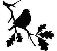 Sticker branche et l'oiseau 1