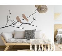 Sticker Branche Oiseaux 6 - Nombreuses tailles et couleurs disponibles