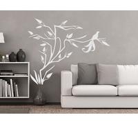 Sticker Branche Oiseaux 7 - Nombreuses tailles et couleurs disponibles