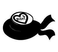 Sticker breizh chapeau bzh