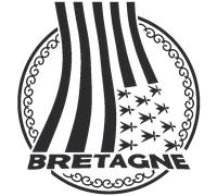 Sticker Bretagne médaille