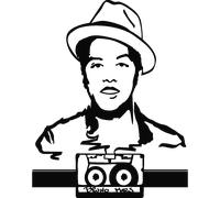 Sticker Bruno Mars
