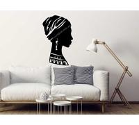 Sticker Buste Femme Africaine - Nombreuses tailles et couleurs disponibles
