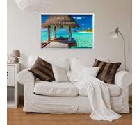 Sticker cadre photo Paysage idyllique