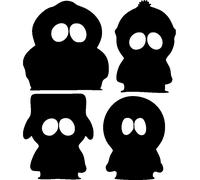Sticker Caricatures dessin animé