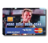Sticker Carte Bancaire - Autocollant Johnny Halliday 5 - COPPIA - Démarquez-vous en personnalisant votre Carte Bancaire à petit prix - Fabrication Française