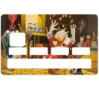 Sticker CB Picsou pour carte bancaire Made in France