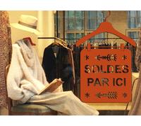 Sticker Ceintre panneau Boho Texte Personnalisable - Nombreuses tailles et couleurs disponibles