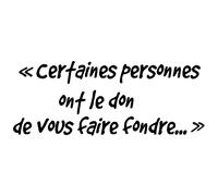 Sticker Certaines personnes ont le don