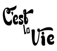 Sticker C'est la vie