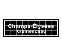 Sticker Champs - Elysées Clemenceau