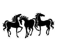 Sticker Chevaux arabes