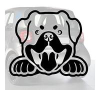 Sticker chien à bord pour voiture Saint Bernard 20 cm Noir - Anakiss
