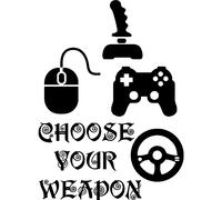 Sticker Choose your weapon