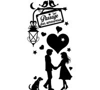 Sticker citation 1er passage des amoureux