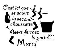 Sticker citation C'est ici que se sauve 2