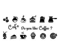Sticker citation cuisine Café, Do you like coffee?